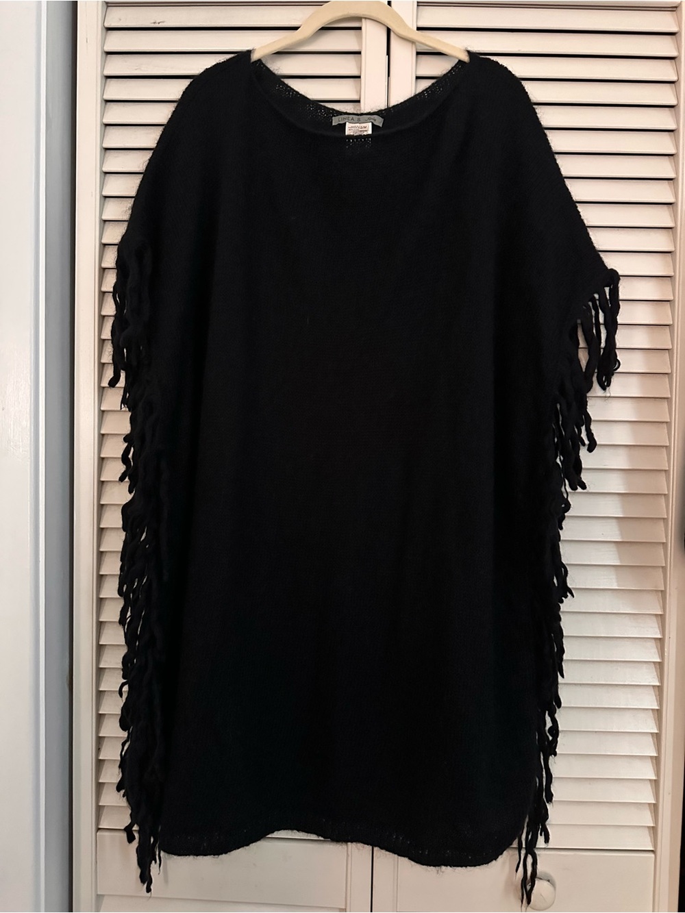 Mohair blend Women’s Poncho
